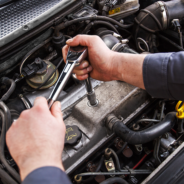 General Engine Repair on oil tank