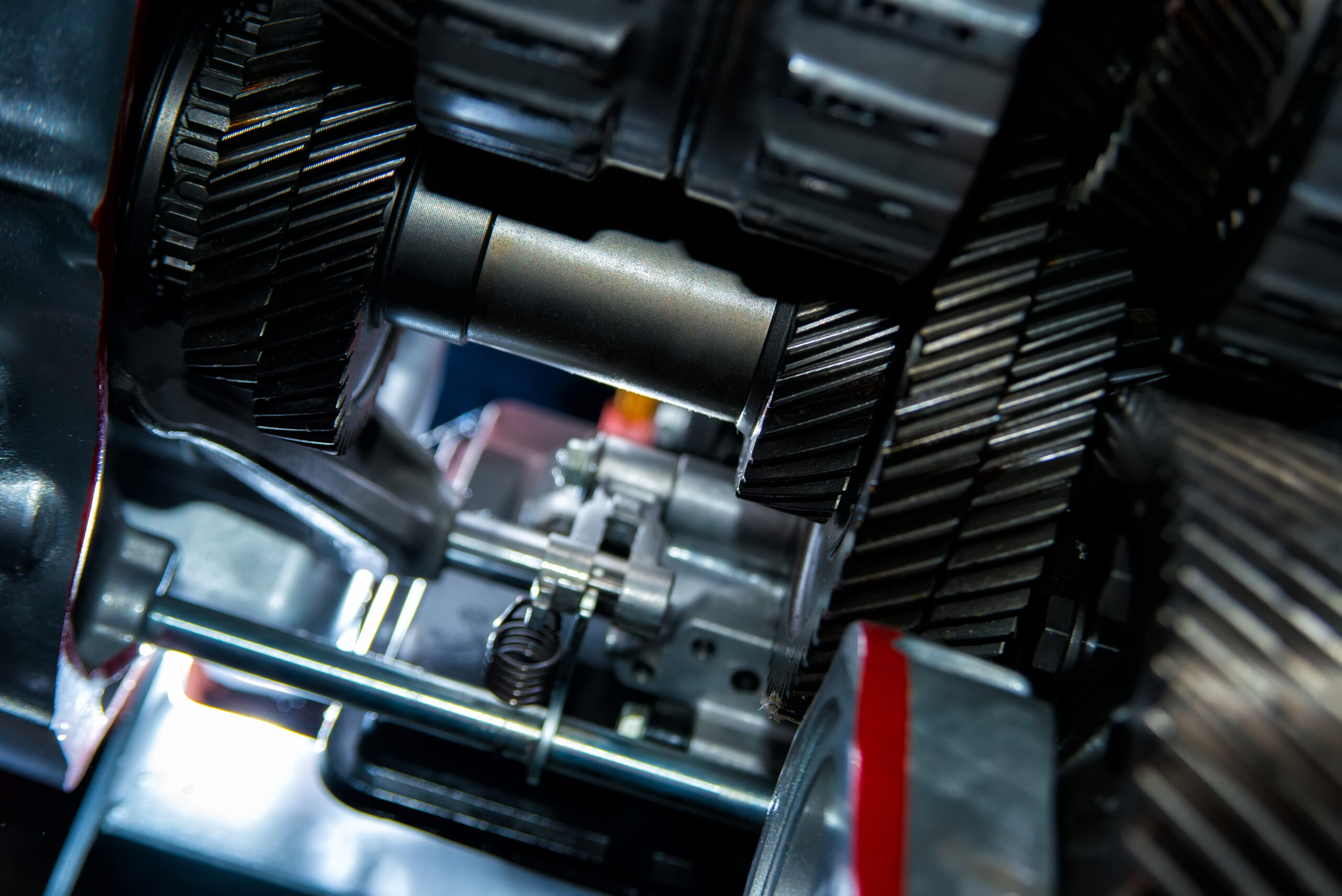 picture of automotive gearbox